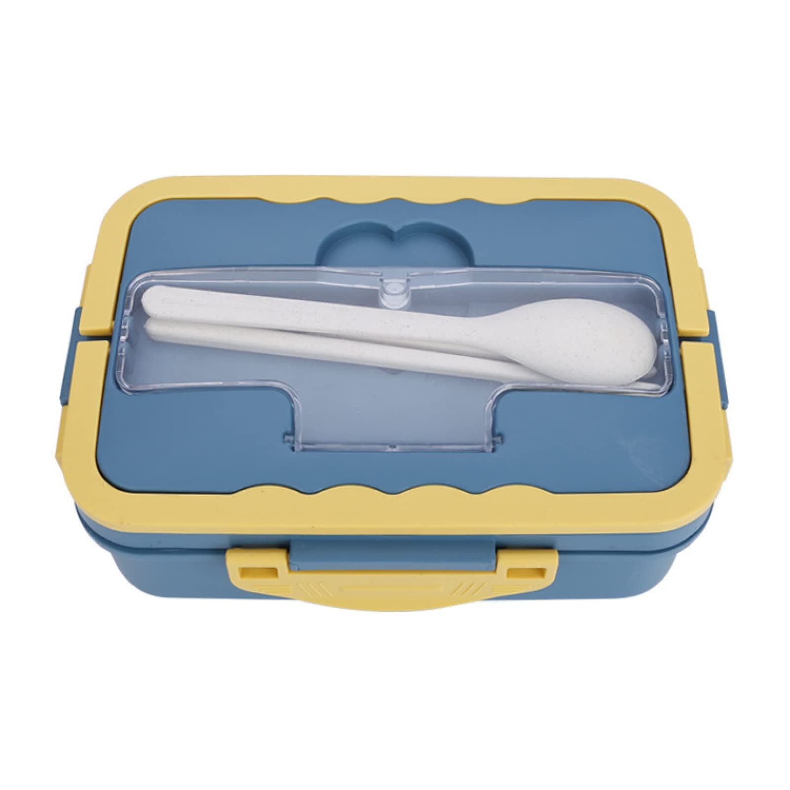 Insulated Kids Bento Lunch Box - Microwaveable & Portable for School, Picnics