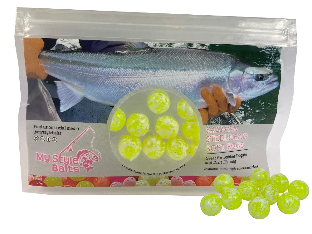 Premium Fishing Beads - Round Artificial Float Eggs for Steelhead, Salmon & Trout Fishing | Ideal for Fly Fishing, River & Stream Angling
