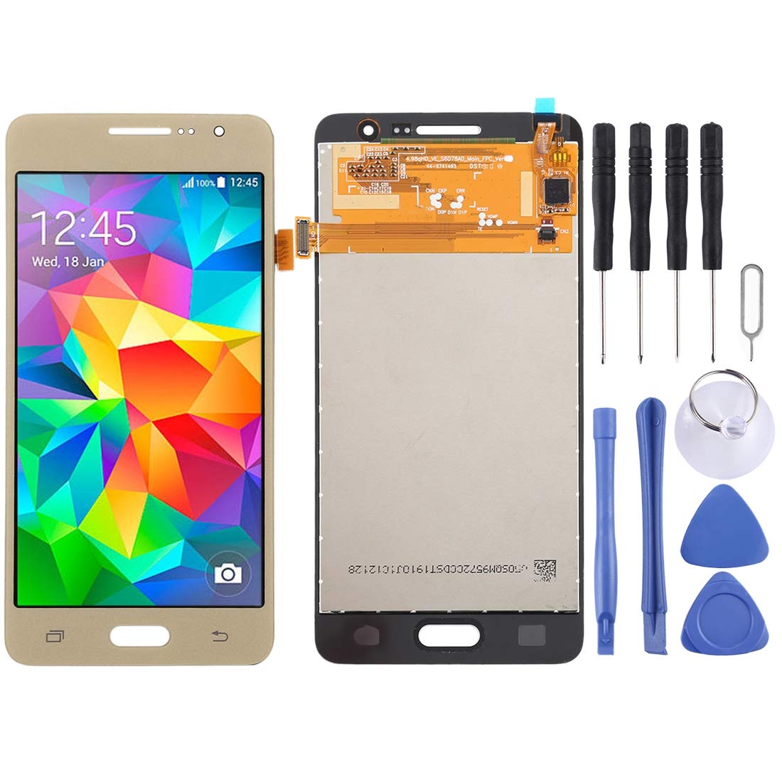 Original Title: YEYOUCAI Cellphone Spare Parts LCD Screen and Digitizer Full Assembly for Galaxy Grand Prime SM-G530F SM-G531F   Optimized Title: **YEYOUCAI Replacement LCD Screen & Digitizer Assembly for Samsung Galaxy Grand Prime SM-G530F/SM-G531F - Full Repair Kit for DIY Phone Fixes at Home**