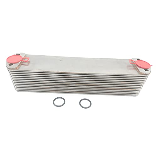 High-Performance Oil Cooler 4965487 for Cummins ISX QSX Engine - Perfect for Heavy-Duty Truck Maintenance & Engine Cooling