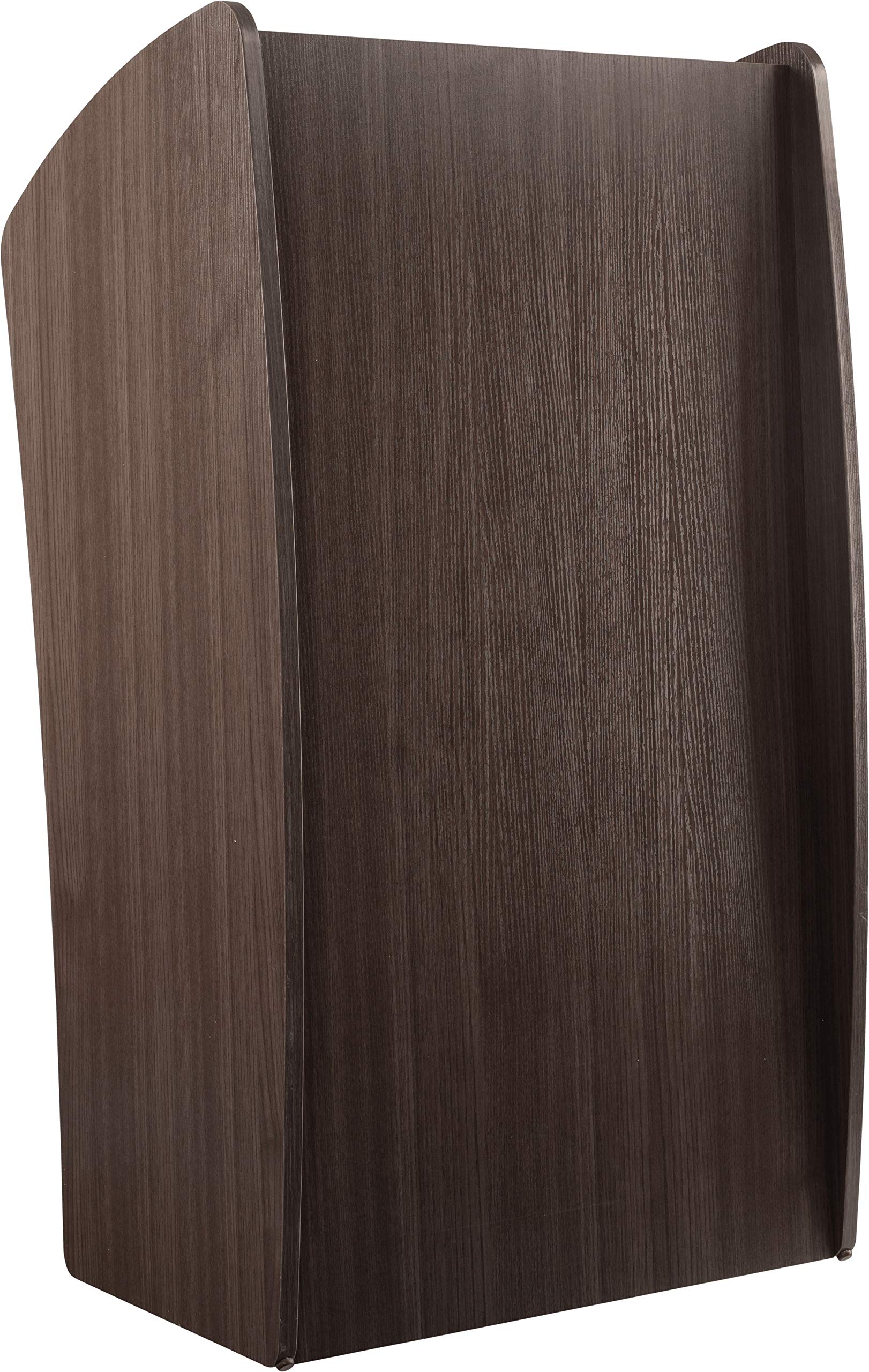 Premium Oklahoma Sound Vision Lectern with Ribbonwood Finish - Ideal for Church Pulpits, Conference Podiums & Professional Presentations
