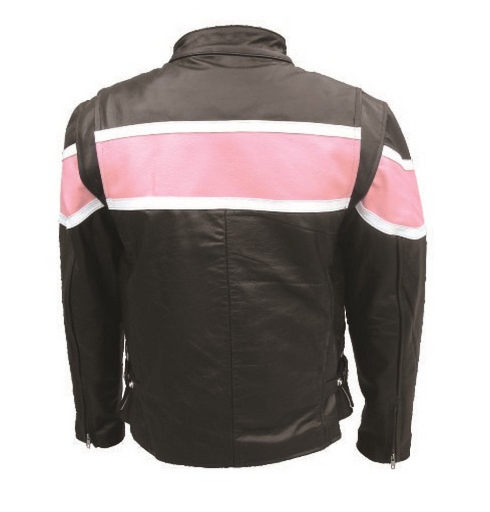 Women's AL2173 Two-Tone Jacket - XX-Large Black/Pink - Stylish Outerwear for Casual Wear, Work & Outdoor Activities