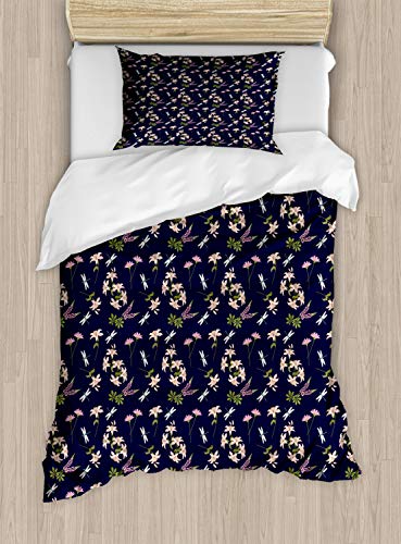 Dark Blue and Multicolor