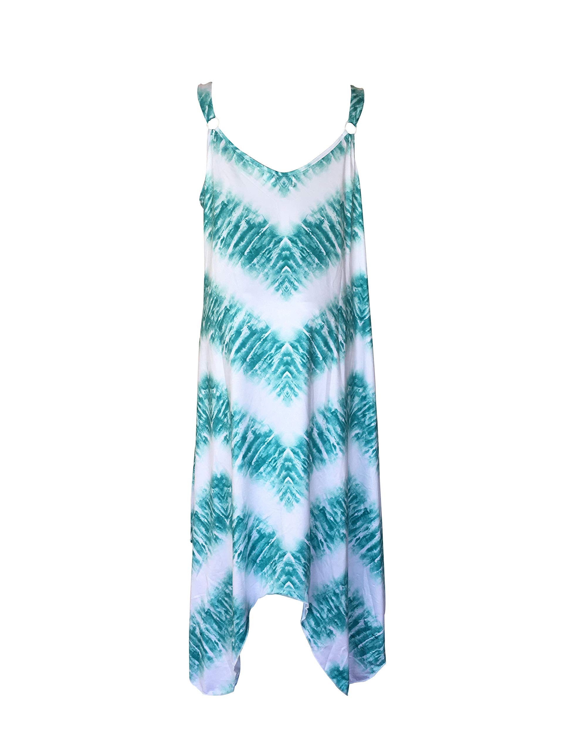 Elegant Long Maxi Chevron Stripe Dress with Adjustable Shoulder Straps - Perfect for Summer Weddings, Beach Vacations & Casual Outings