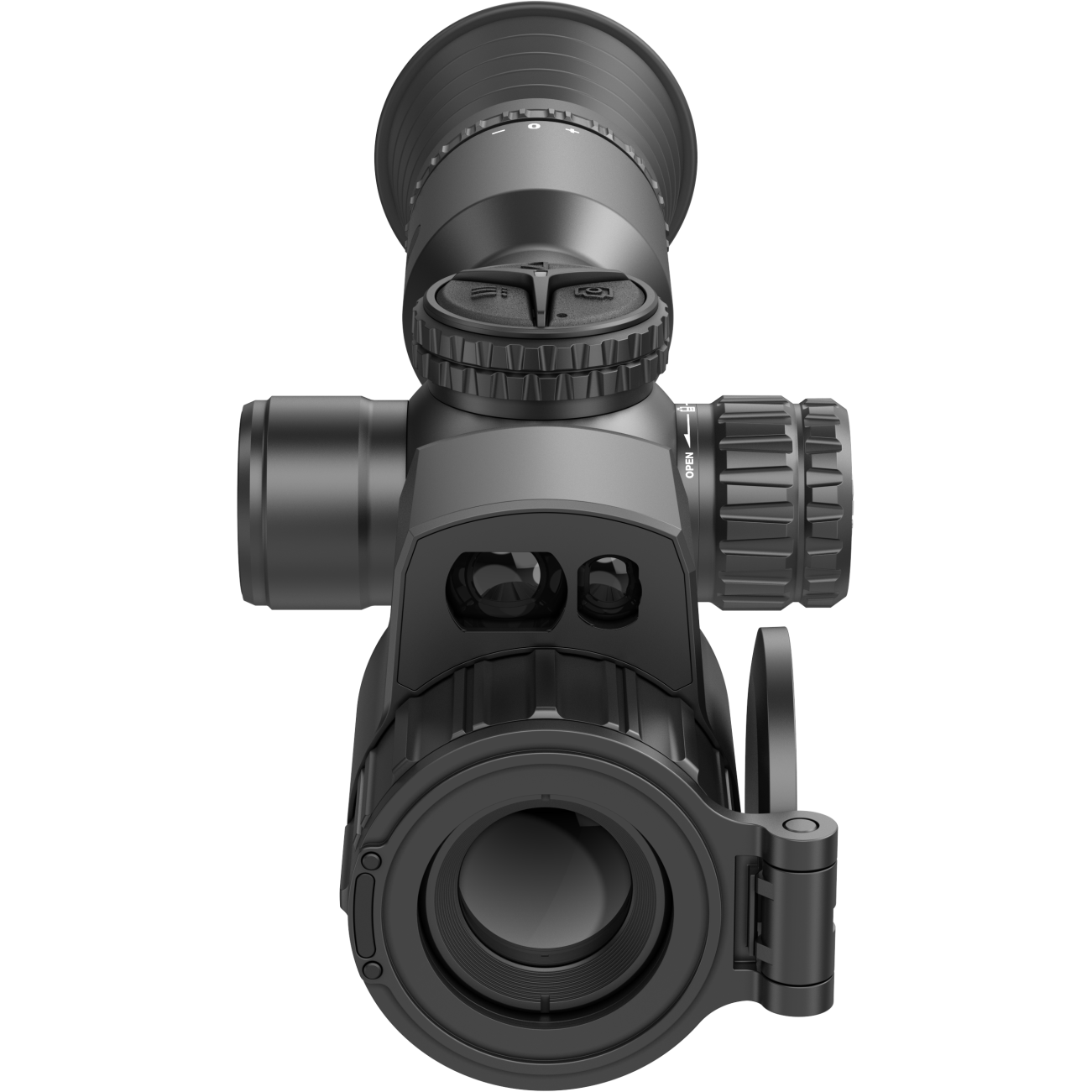 HIKMICRO ALPEX 4K A40EL 1920x1080 Night Vision Rifle Scope with Laser Range Finder (LRF) - Perfect for Hunting, Wildlife Observation & Nighttime Security