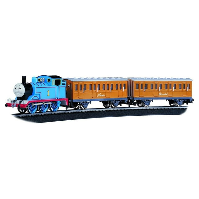 Bachmann Trains Thomas & Friends Electric Train Set with Thomas, Annie & Clarabel - HO Scale Model Railway for Kids & Collectors - Perfect for Home Layouts & Holiday Displays
