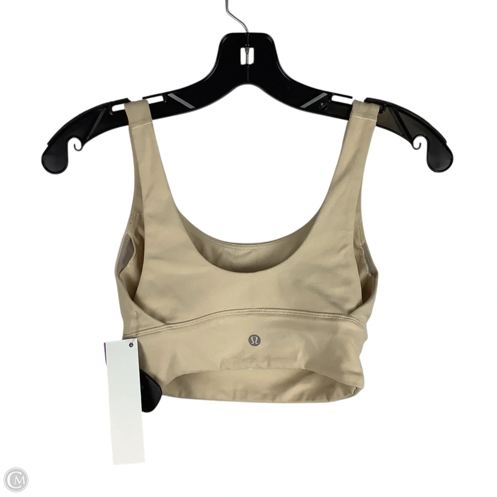 Lululemon Cream Athletic Bra Size 4 - High Support Workout Sports Bra for Running, Yoga & Gym