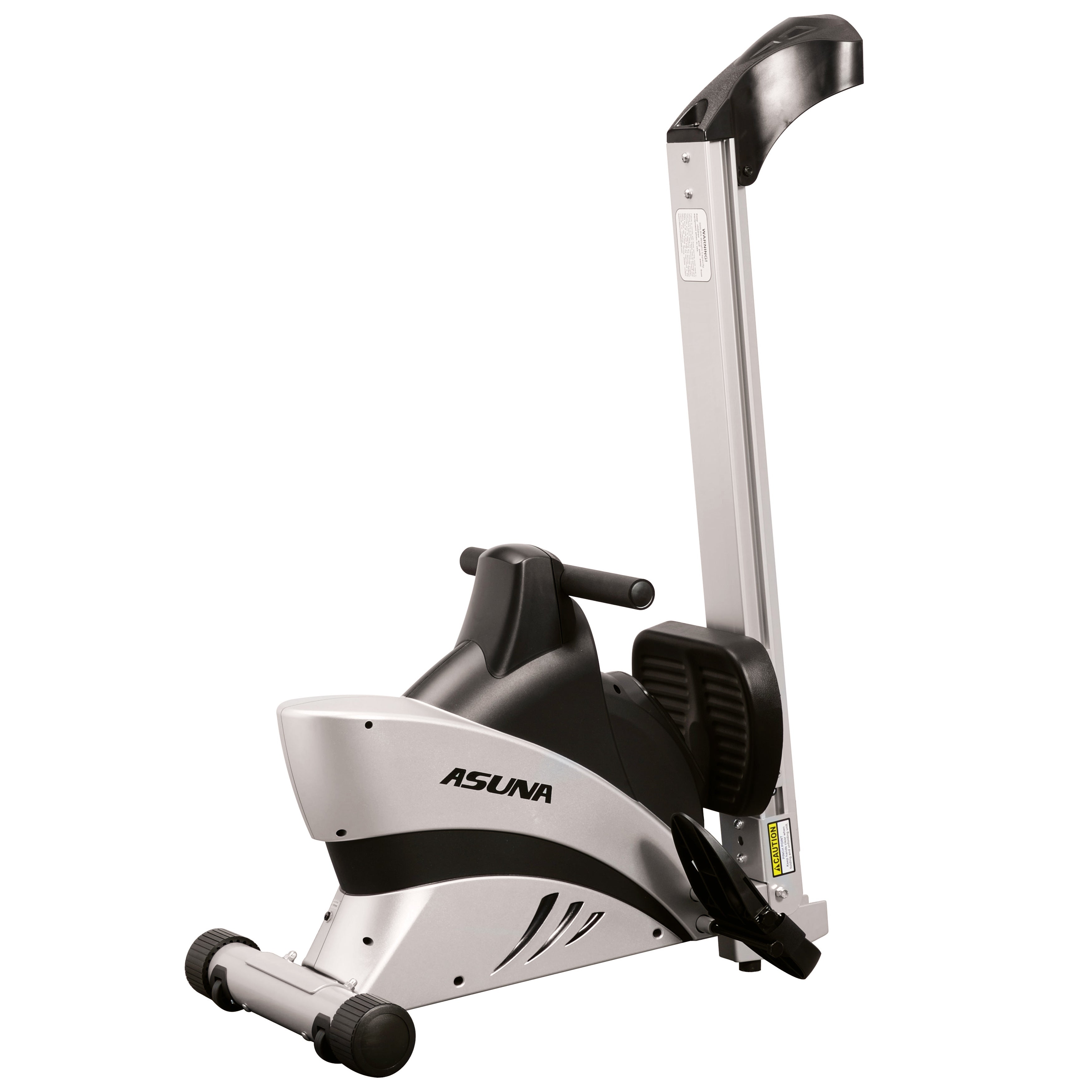 Commercial Folding Rowing Machine with Heart Rate Monitor - Heavy Duty Home Gym Equipment for Cardio & Full Body Workout - Perfect for Small Spaces & Home Fitness