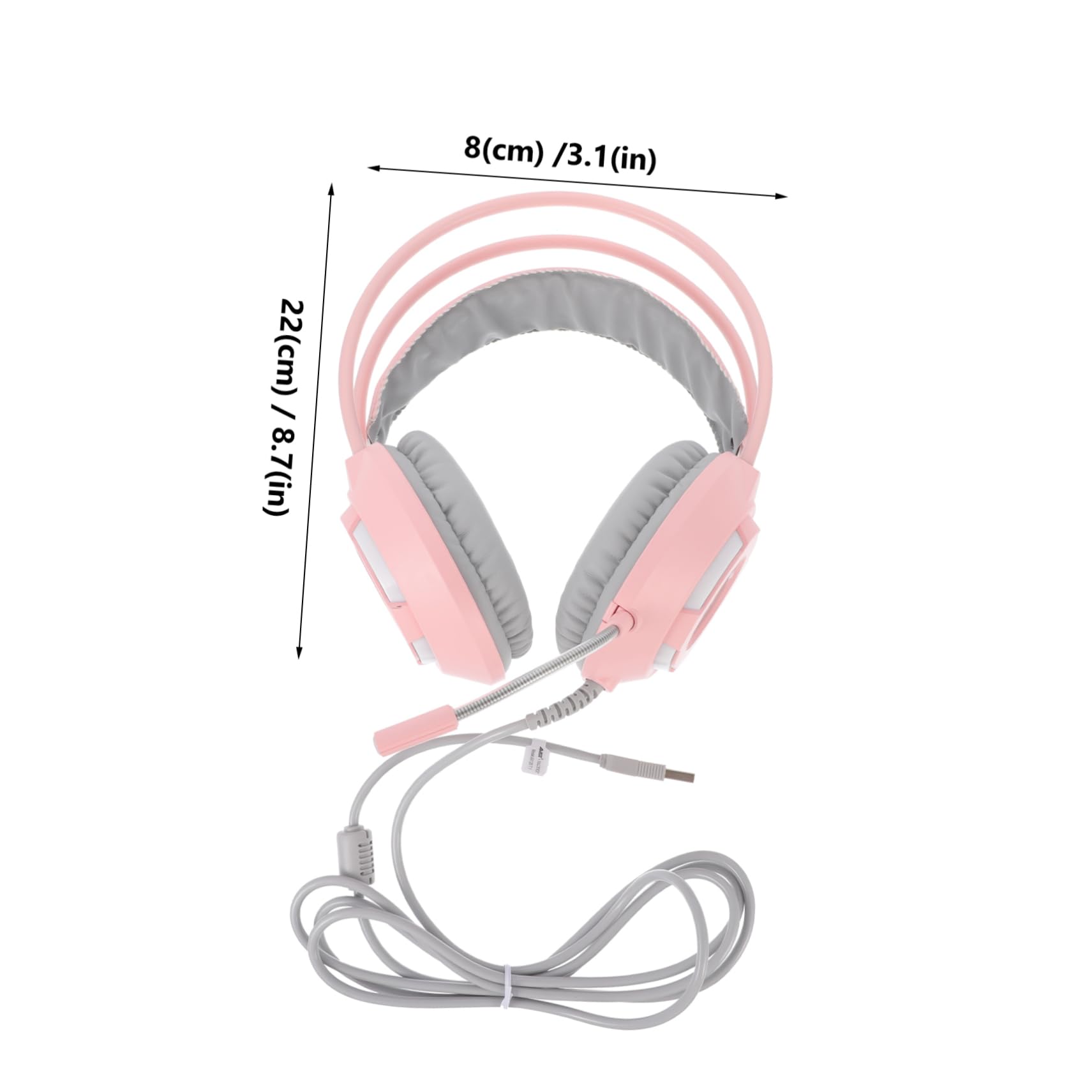 Uonlytech Pro Gaming Headset with Microphone - Noise Cancelling, Surround Sound, Comfortable Over-Ear Design for PC, PS4, Xbox - Perfect for Competitive Gaming & Streaming