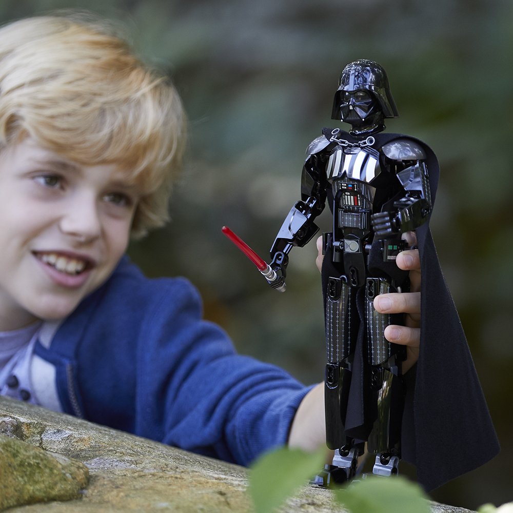 LEGO Star Wars Darth Vader 75534 Building Kit (168 Pieces) - Buildable Action Figure for Kids & Collectors - Perfect for Display, Play & Star Wars Themed Parties