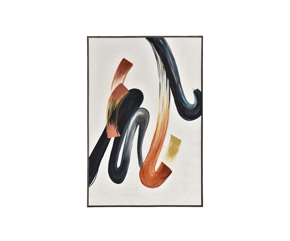 Ribbon II Oil Painting - Handmade Canvas Art for Home Decor, Wall Art, Living Room & Bedroom Aesthetic