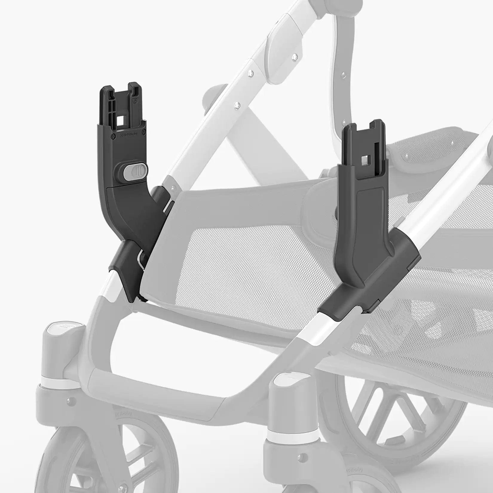 UPPAbaby Vista Lower Adapter - Compatible with Rumble Seat V2+, Bassinet, Mesa & Aria | Stroller Accessory for Easy Infant Transport | Perfect for City Walks & Family Outings