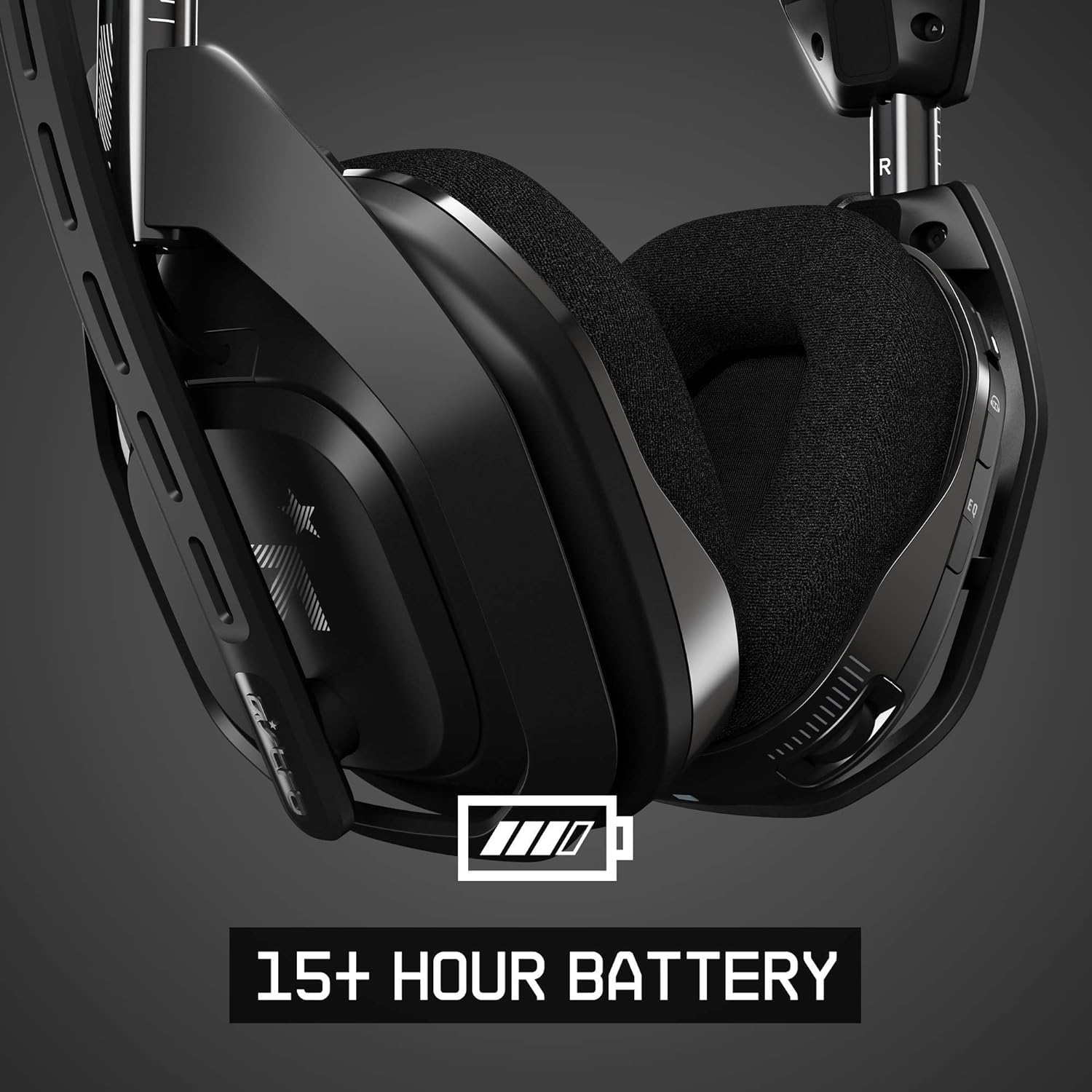 ASTRO Gaming A50 Wireless Headset with Base Station - 4th Gen Dolby Audio Headphones for PS5, PS4, PC & Mac | 2.4GHz Wireless, Game/Voice Balance | Perfect for Competitive Gaming & Streaming (Black)