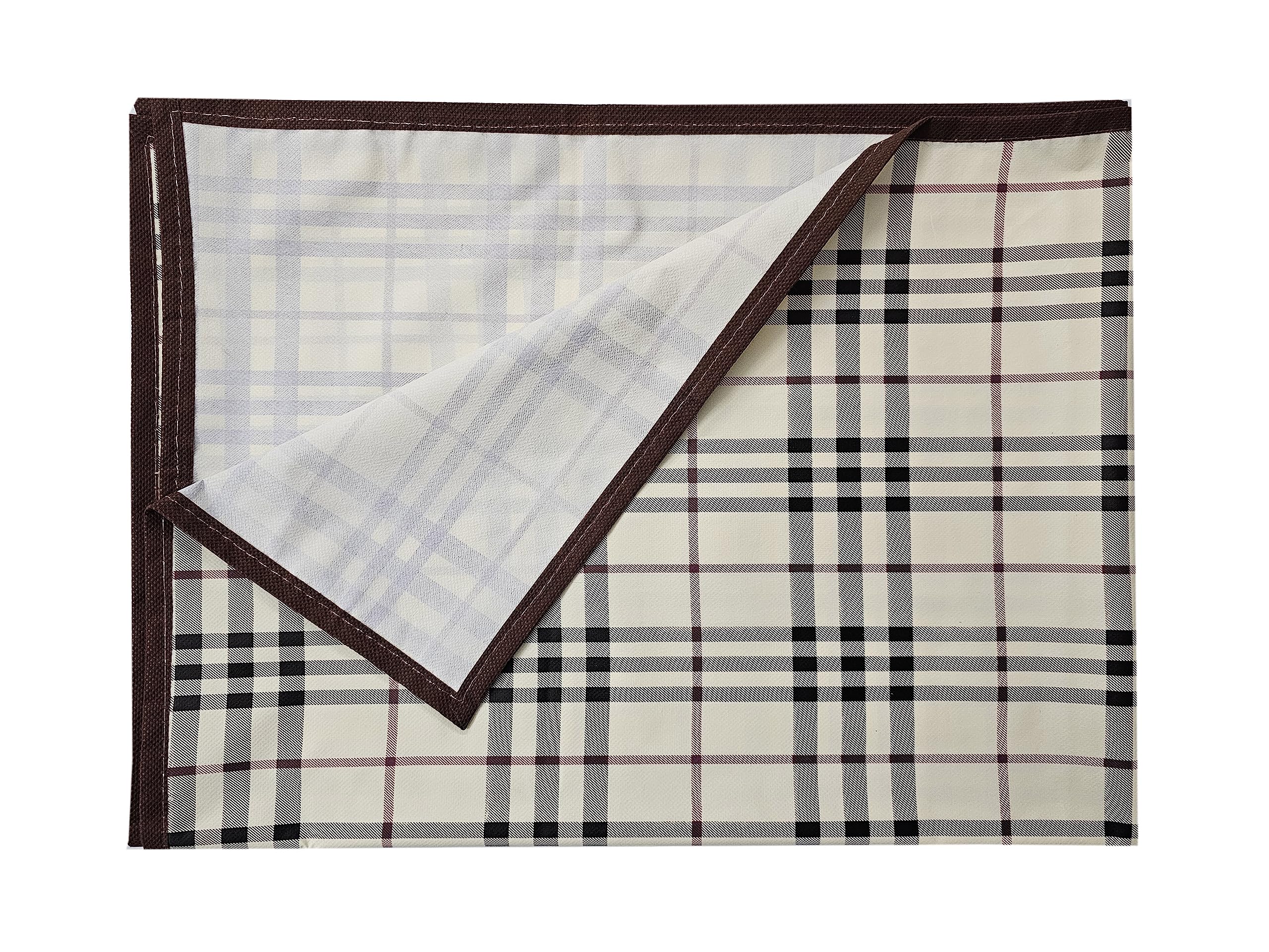 Pookie® Stain Free Oil and Waterproof Bed Server Food Mat - 36 x 54 Inches - Durable & Easy to Clean for Dining, Picnics, and Outdoor Events (KASA 003)