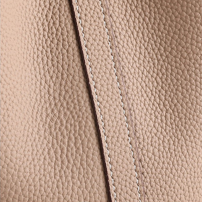 Stylish Leather Bucket Bag for Women - Fashionable Crossbody & Shoulder Handbag - Perfect for Work, Travel & Everyday Use