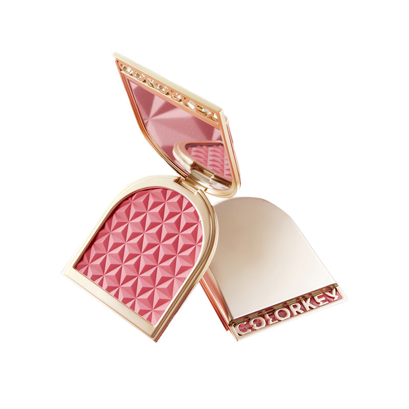 Colorkey White Tea Platinum Soft Matte Blush - Long-Lasting Matte Powder Blush for Cheeks, Natural Flush Makeup, Vegan & Cruelty-Free - Perfect for Everyday Wear, Date Night & Professional Makeup Looks