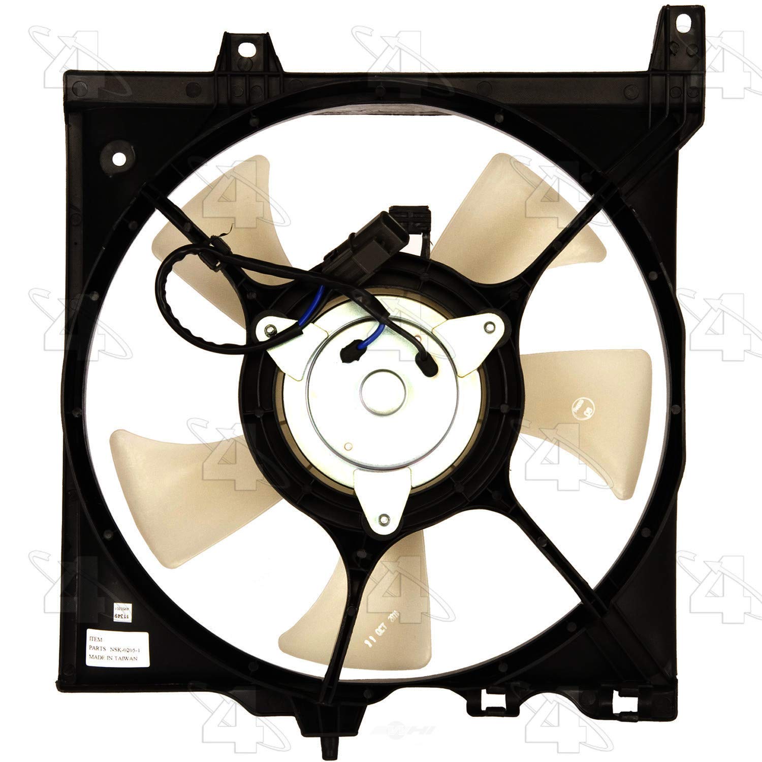 Four Seasons Engine Cooling Fan Assembly P/N:76051 - Compatible with Multiple Car Models - Perfect for Overheating Prevention & Engine Cooling - Ideal for DIY Auto Repair & Maintenance
