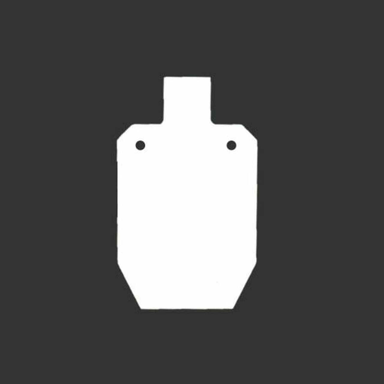 JC Steel Targets - 66% IPSC AR500 Steel Shooting Target - 3/8