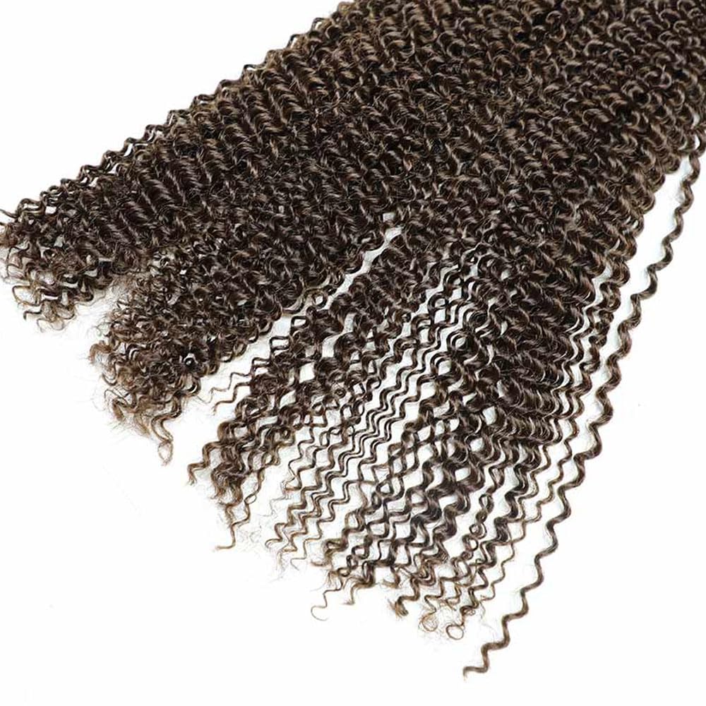 Kinky Curly Human Hair Extensions for Twist Braids & Dreadlocks – 3oz Bulk Pack (3 Bundles) – Afro Textured Hair for Loc Repair & Protective Styling – Perfect for Natural Hair Care & Salon Use