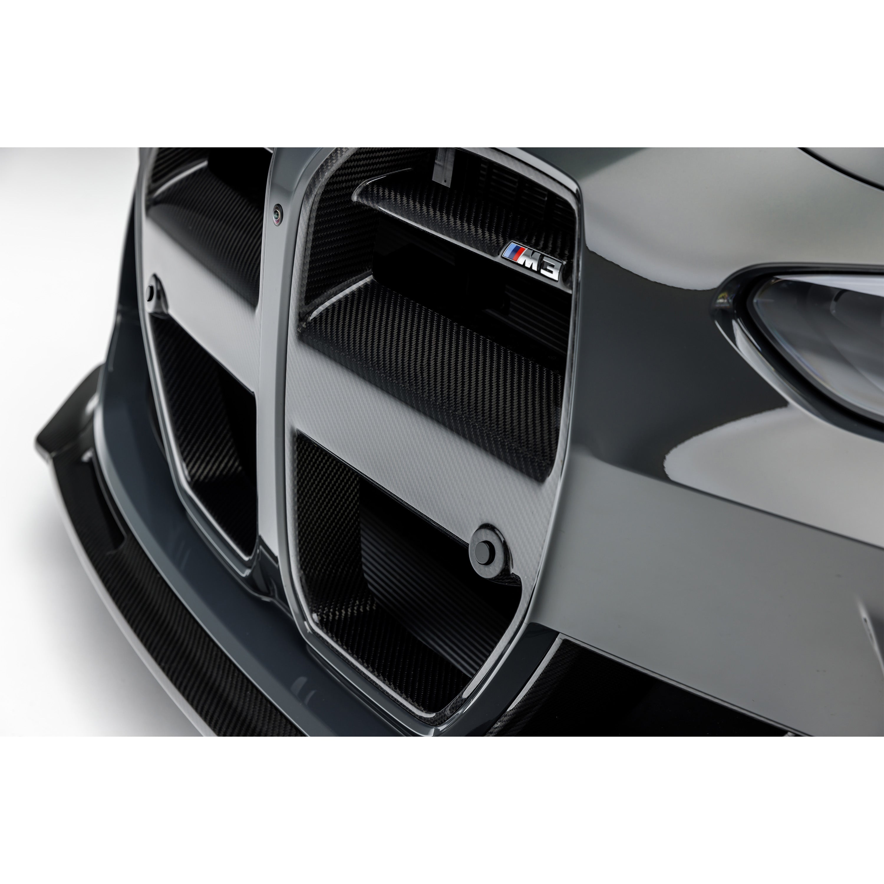 BMW G8X M3 M4 Carbon Fiber Front Grille - Motorsport V Style™️ for Enhanced Aerodynamics & Aggressive Look - Perfect for Track Days & Car Shows