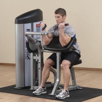Body Solid ProClub Series 2 Arm Curl Machine - Heavy Duty Bicep Curl Equipment for Home & Commercial Gyms - Perfect for Strength Training & Muscle Building Workouts