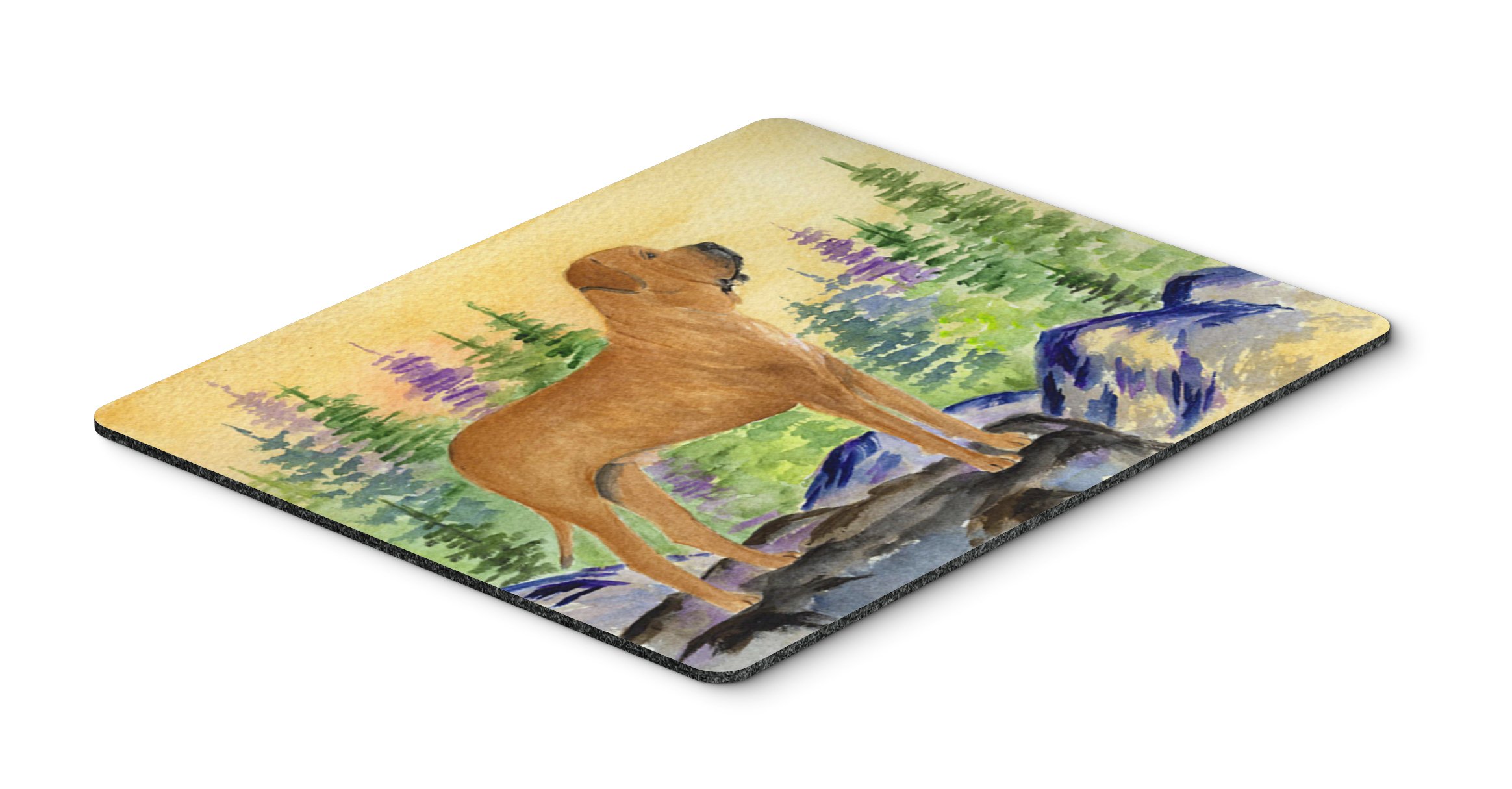 TOSA Inu Mouse Pad & Hot Pad - Large Washable Non-Slip Desk Mat for Home Office, Gaming, Computer & Laptop Use - Perfect Workstation Accessory for Comfortable Typing and Mouse Control