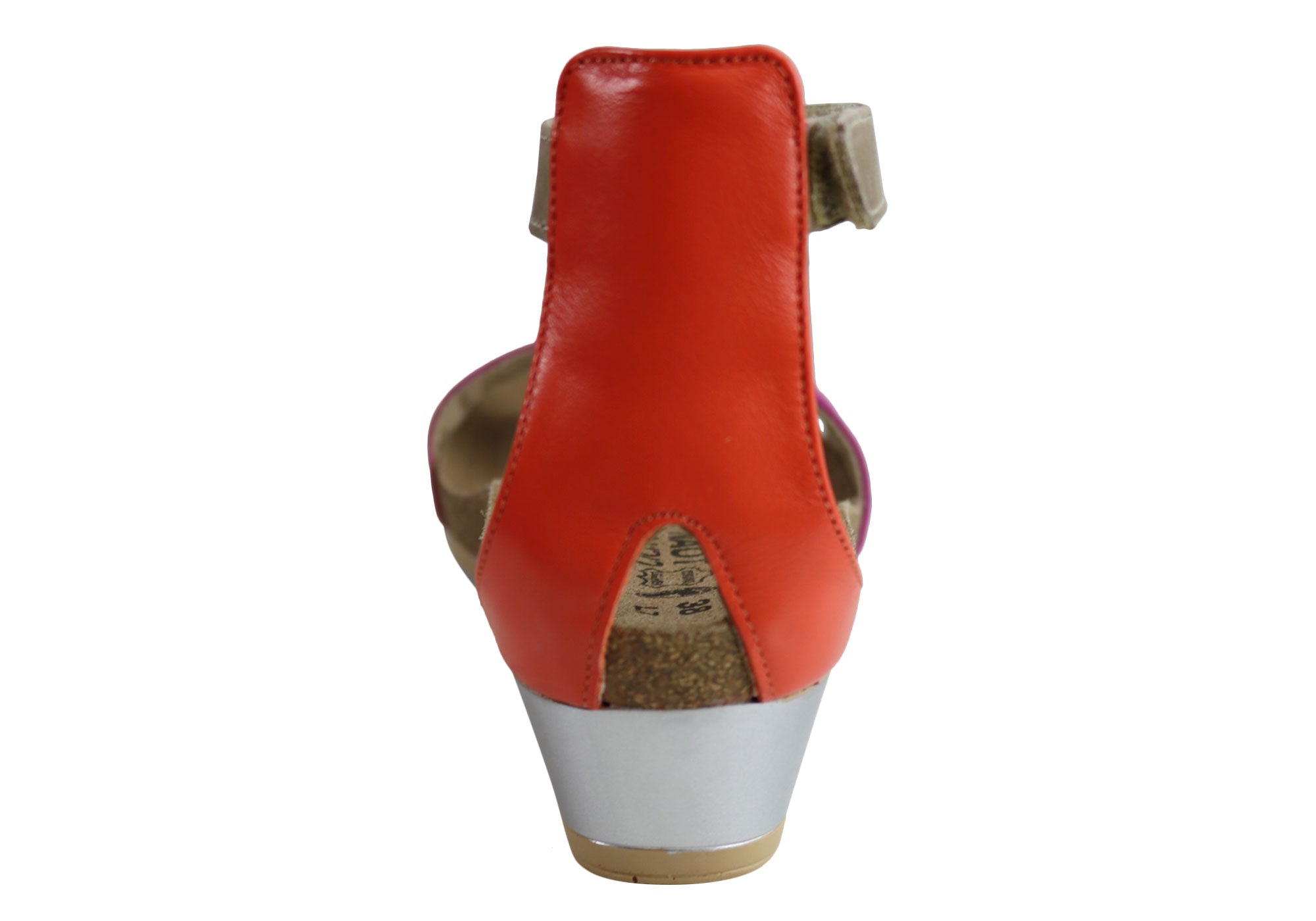 Naot Pixie Women's Leather Comfortable Cushioned Wedge Sandals - Stylish & Supportive Footwear for Walking, Travel & Summer Outfits