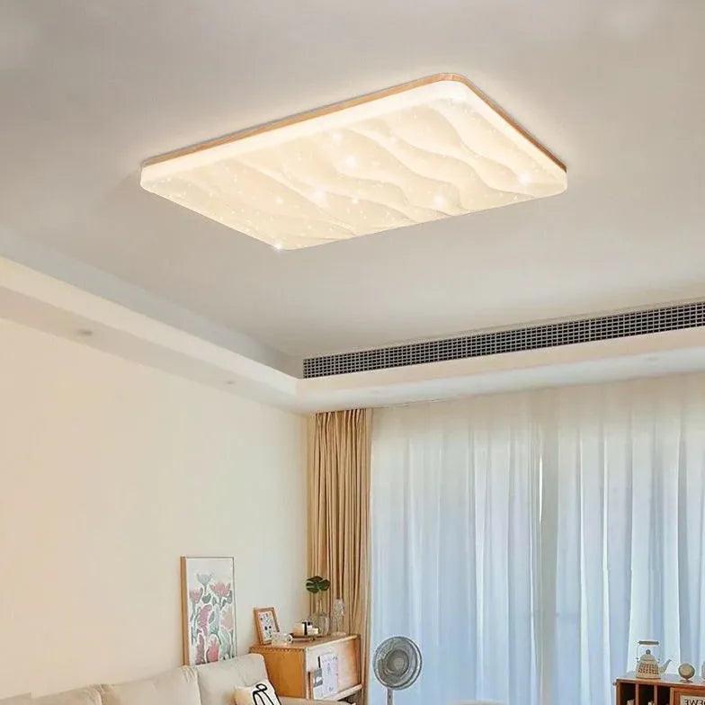 Soft Light Square LED Flush Ceiling Lights - Modern Energy-Efficient Lighting for Living Room, Bedroom & Kitchen - Dimmable Ultra-Thin Design for Home & Office
