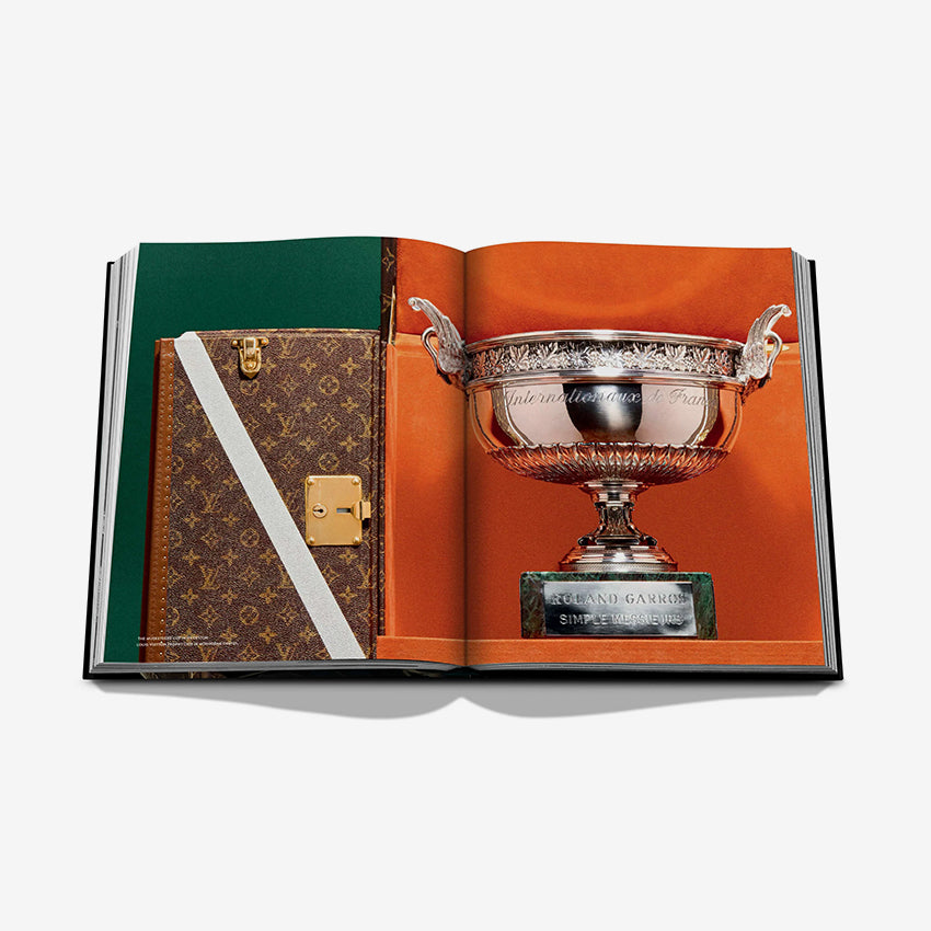 Assouline Louis Vuitton Trophy Trunks - Luxury Travel & Storage Cases for Collectibles & Memorabilia | Perfect for Home Decor & Display