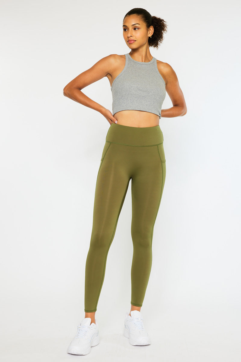 Carla High Waist Yoga Pants for Women - Tummy Control Workout Leggings - Comfortable & Stretchy for Gym, Running, and Everyday Wear