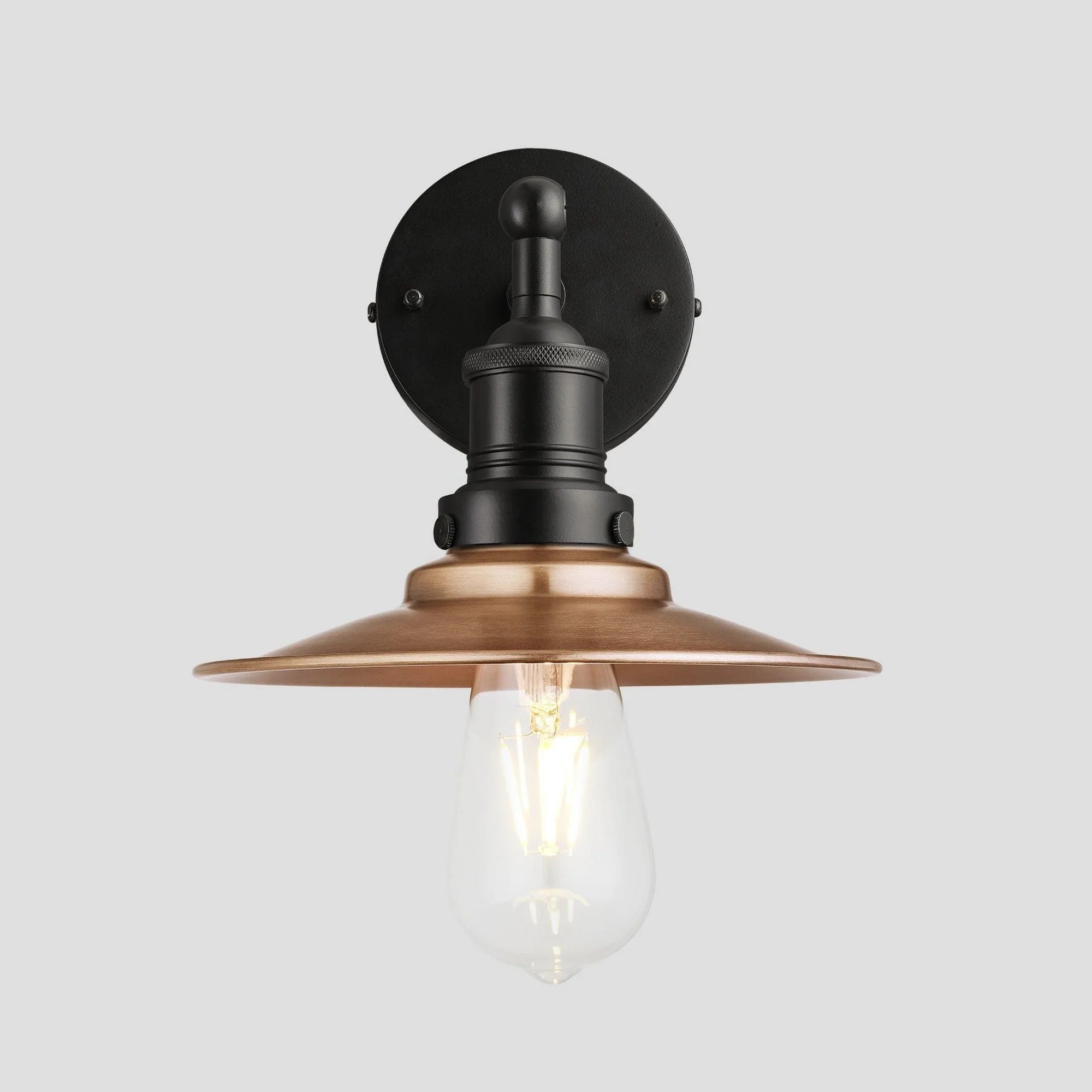 Brooklyn 8 Flat Outdoor Wall Light - Durable Weatherproof Exterior Sconce with Various Finishes - Perfect for Porch, Patio, Garage & Entryway Lighting