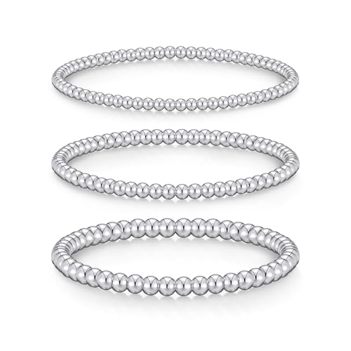 Style 4-Silver-7.25IN-(3+4+5mm)