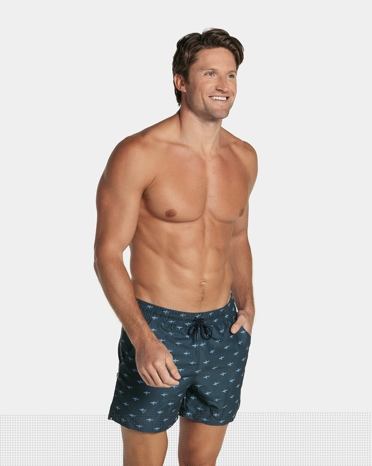 Eco-Friendly Men's Swim Trunks with Soft Inner Mesh Lining - Quick-Dry, Comfortable & Sustainable Swimwear for Beach, Pool & Water Sports