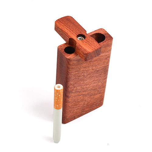 Handcrafted African Rosewood Dugout Pipes - Premium USA Made Smoking Accessories for Herbal Use & Outdoor Adventures