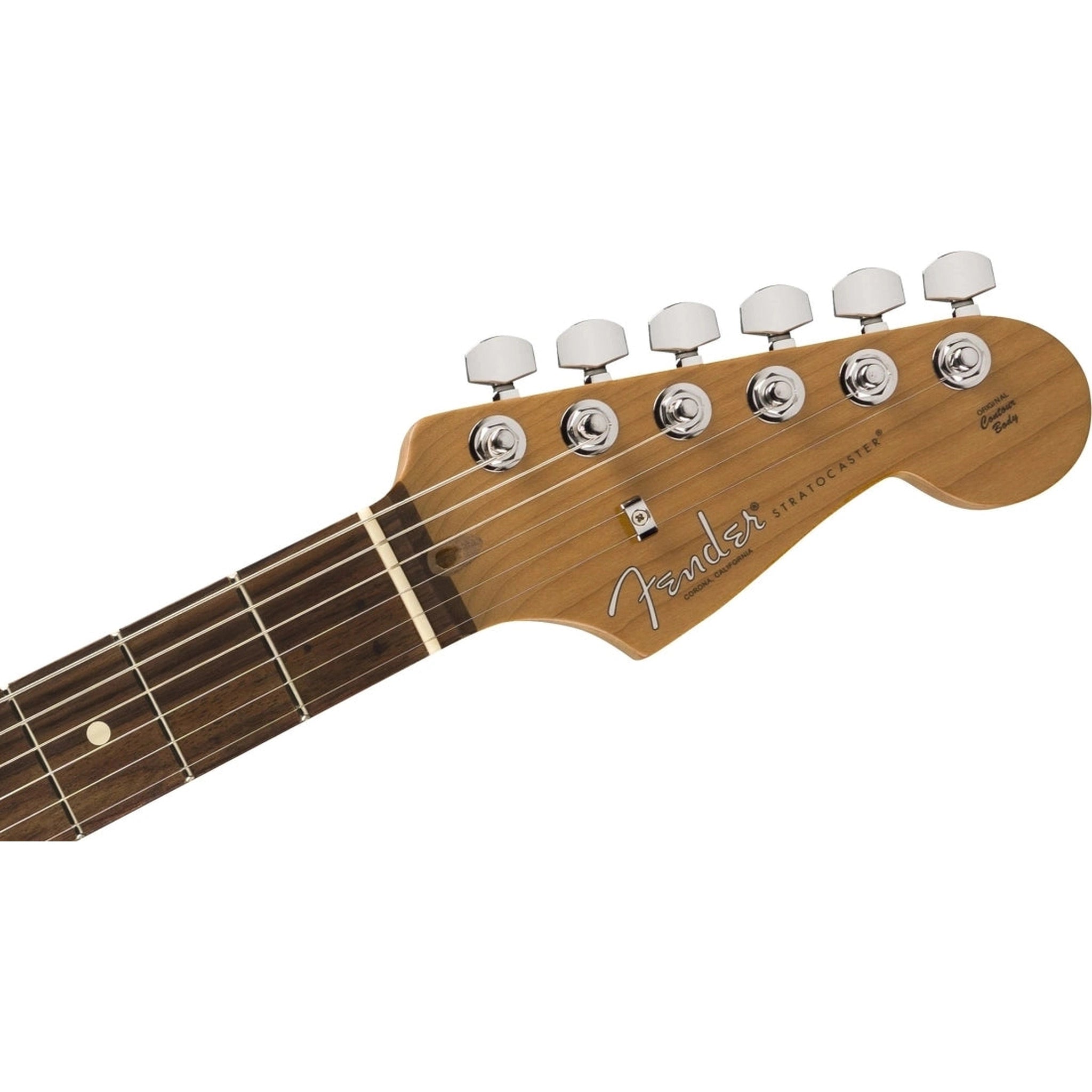 Fender American Professional II Stratocaster Electric Guitar - Limited Edition Roasted Maple Neck in Shell Pink Finish | Professional & Stage Performance Guitar for Rock, Blues & Jazz Musicians