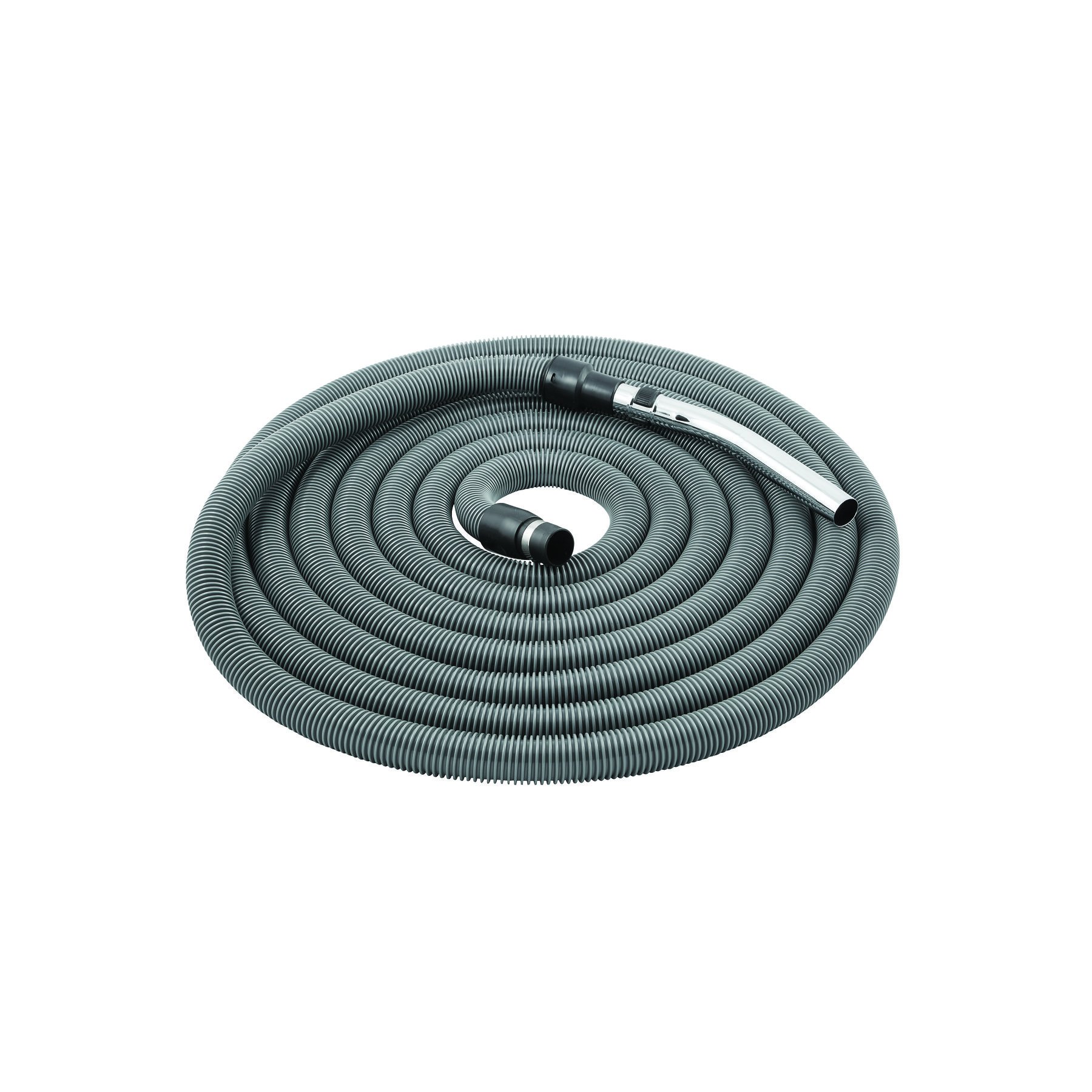 Broan-NuTone 32ft Dark Gray Central Vacuum Hose - Durable & Flexible for Whole-House Cleaning | Ideal for Homes, Offices & Commercial Spaces