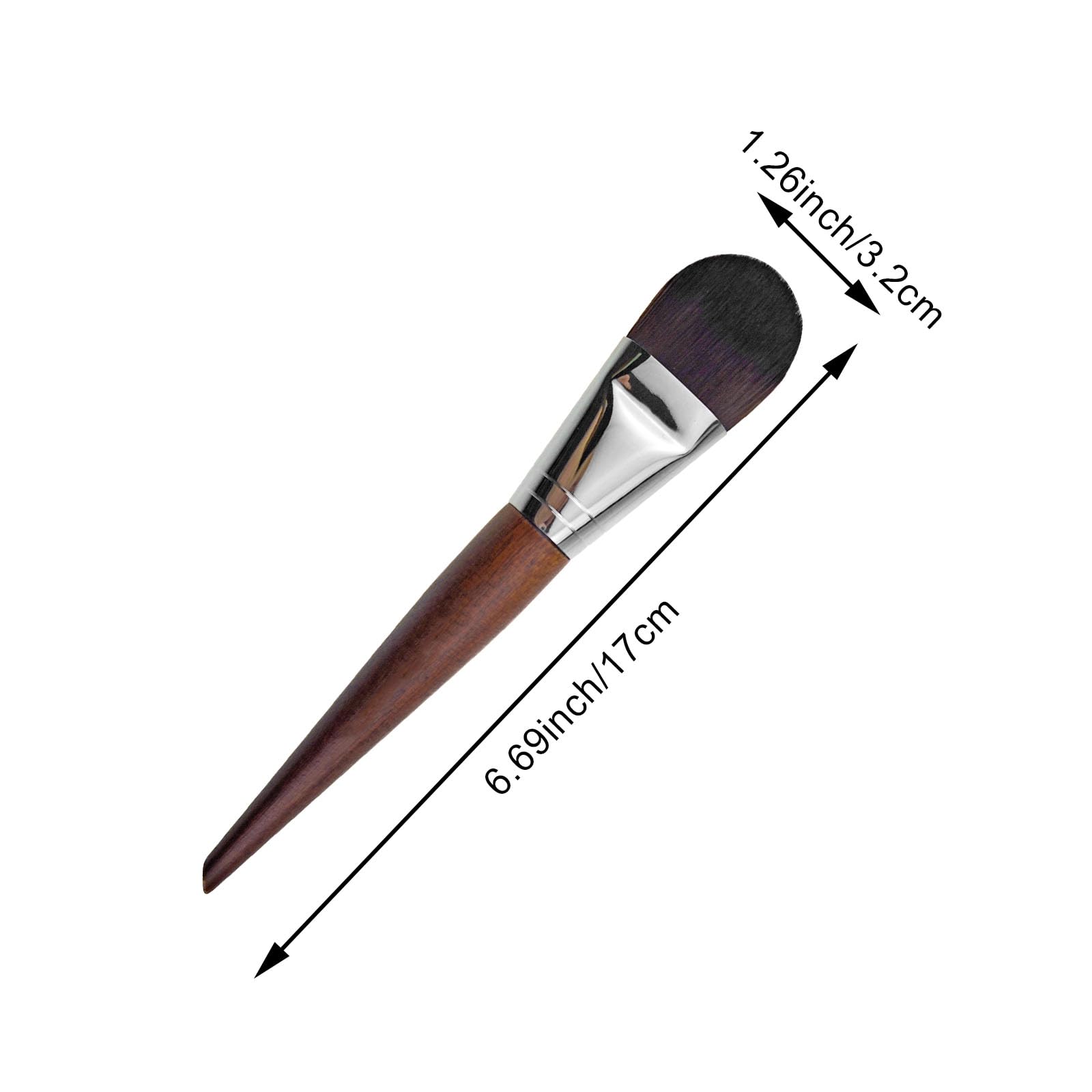 2 Pack Makeup Brush Set - Soft Dome Contour Brush for Cheekbone Sculpting, Blush & Foundation - Ergonomic Handle for Professional Makeup Application (Perfect for Daily Use & Special Occasions)