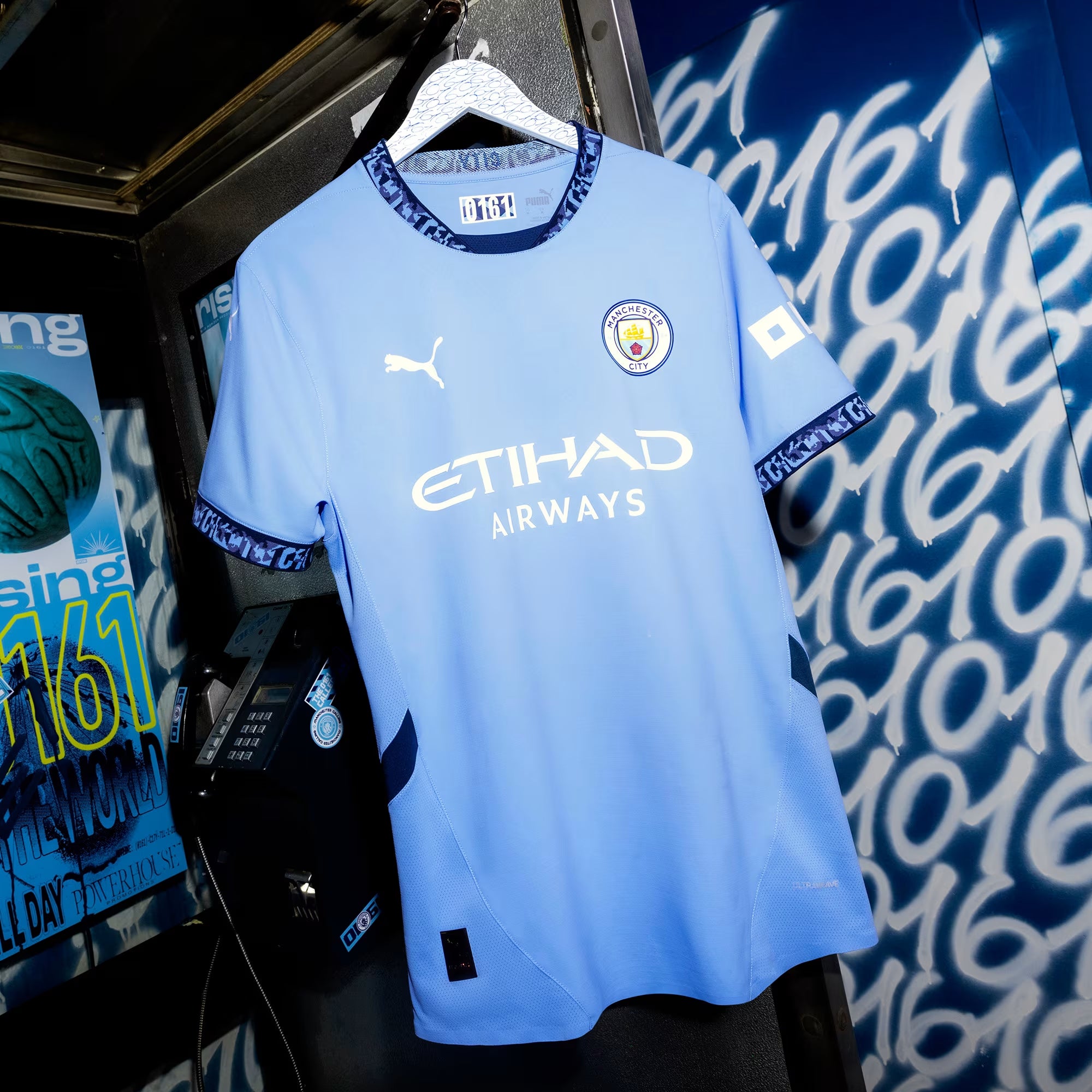 PUMA Manchester City 2024/25 Stadium Home Jersey - Authentic Football Soccer Shirt for Men & Women - Perfect for Match Day, Training & Fan Support