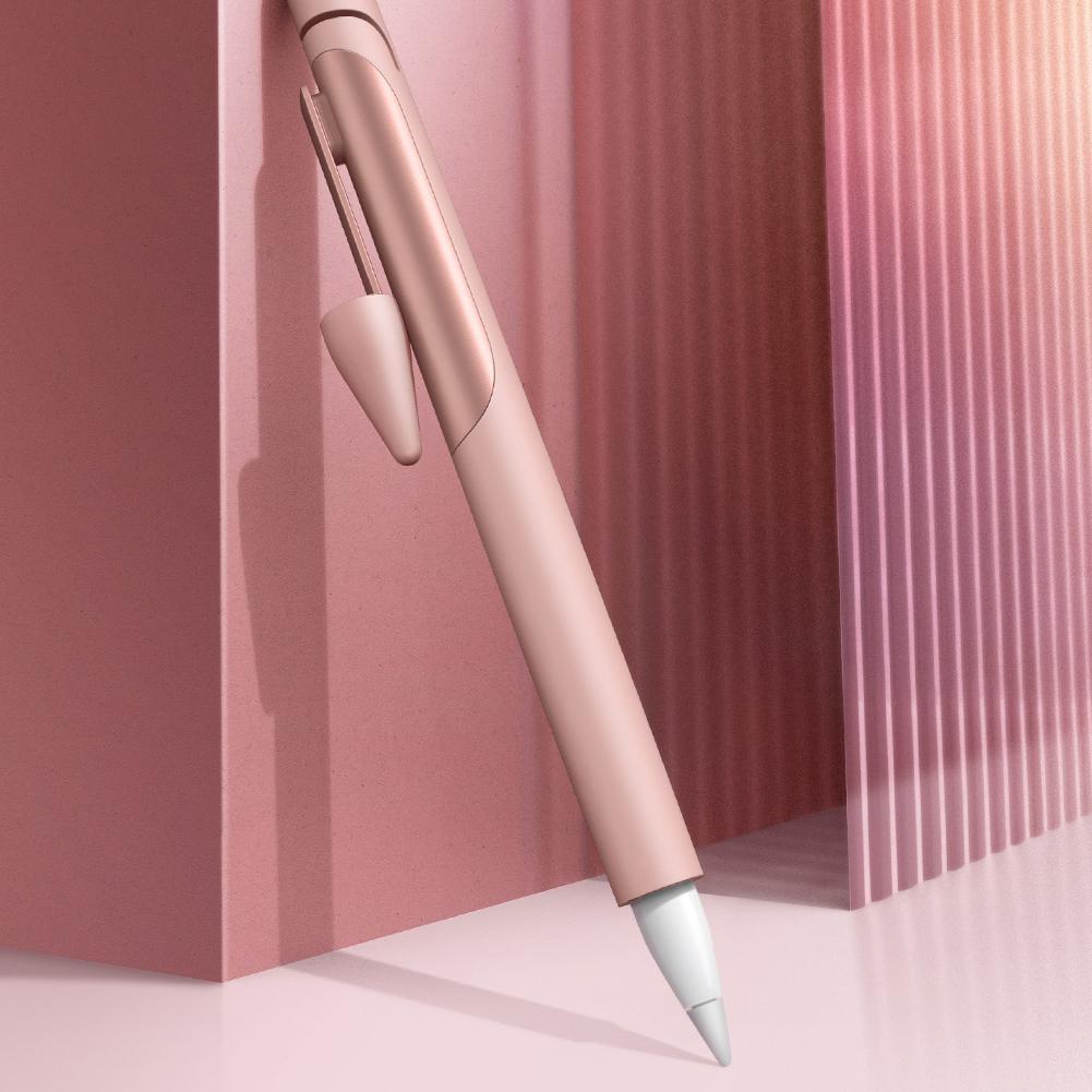 Apple Pencil 1 Case - Rose Gold Silicone Protective Cover with Grip | Compatible with iPad Pro, iPad Air & iPad Mini | Perfect for Drawing, Note-Taking & Digital Art