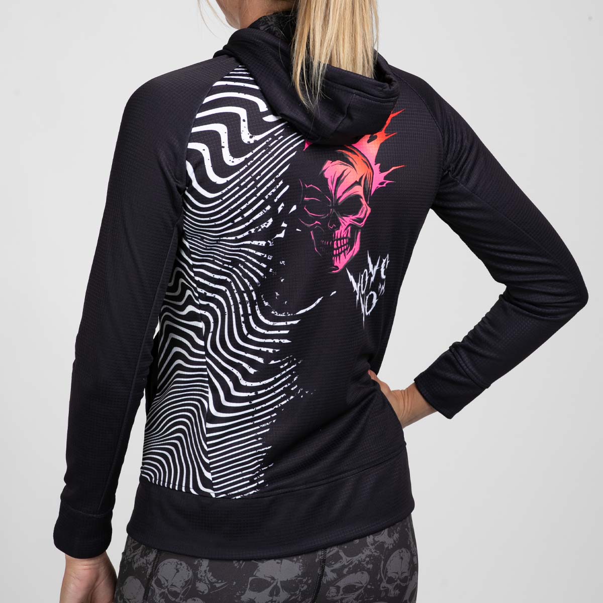 Women's Limited Edition Thermal Running Hoodie - Darkside Color for Cold Weather Jogging & Outdoor Workouts
