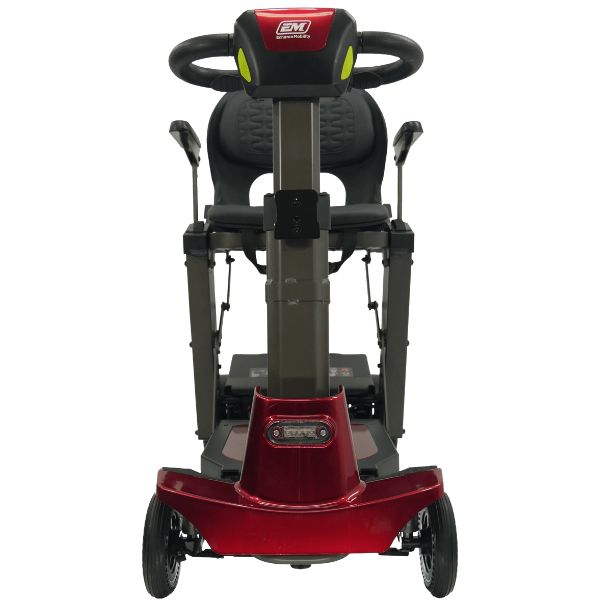Mojo Manual Folding Scooter - Lightweight & Portable Mobility Aid for Adults & Seniors - Perfect for Travel, Shopping & Outdoor Activities