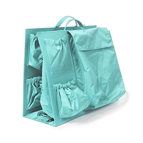 Life in Play ToteSavvy Mermaid Diaper Bag Organizer - Stylish & Functional Baby Essentials Storage for Moms On-The-Go | Perfect for Daycare, Travel & Shopping