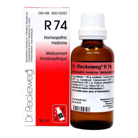 Dr. Reckeweg R74 Homeopathic Drops 50ml - Natural Relief for Stress & Anxiety - Perfect for Daily Wellness & Relaxation