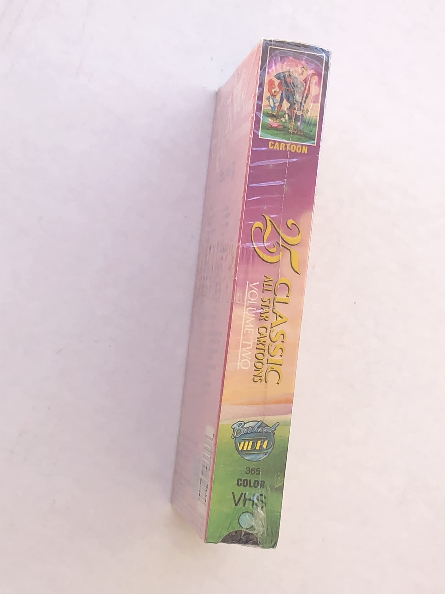 25 Classic Cartoons Vol 2 [VHS] - Nostalgic Animation Collection for Kids & Adults - Perfect for Family Movie Nights, Retro Entertainment, and Cartoon Lovers