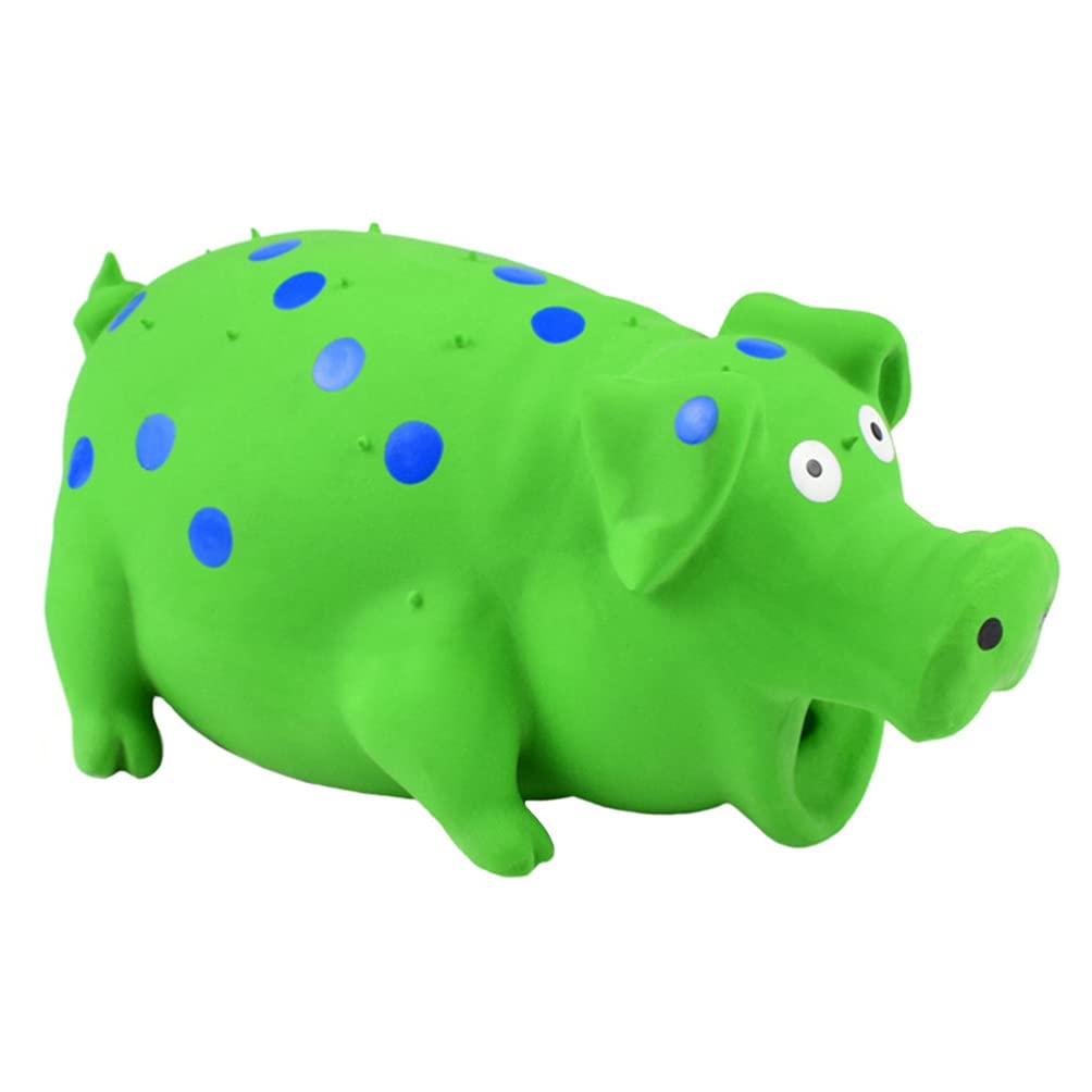 Balacoo Latex Dog Chew Toy - Simulated Pig Chewing Molar Toy for Puppies & Kittens, Durable Teething Toys for Small & Medium Dogs, Perfect for Playtime & Dental Health