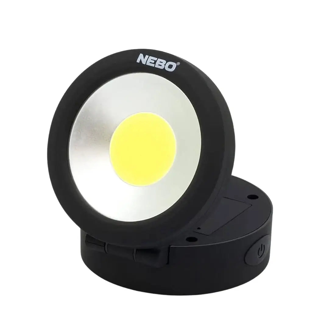 Nebo 220 Lumen Rechargeable LED Angle Light - Bright Flashlight for Camping, Hiking, Emergency & Outdoor Activities