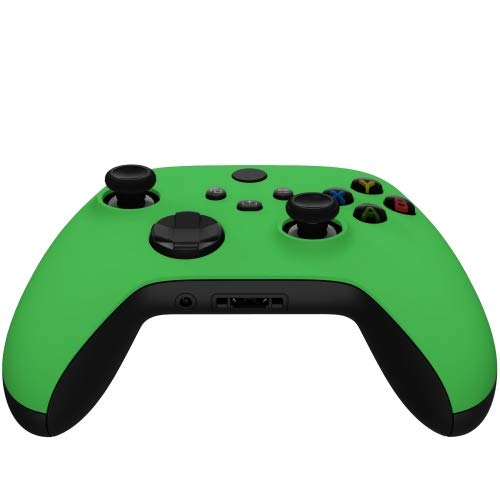 MODDEDZONE Custom Wireless Controller for Xbox One S/X & PC - Exclusive Unique Designs | USA-Made Soft Green Gamepad | Perfect Gaming Gift for Enthusiasts | Ideal for Competitive Gaming & Casual Play