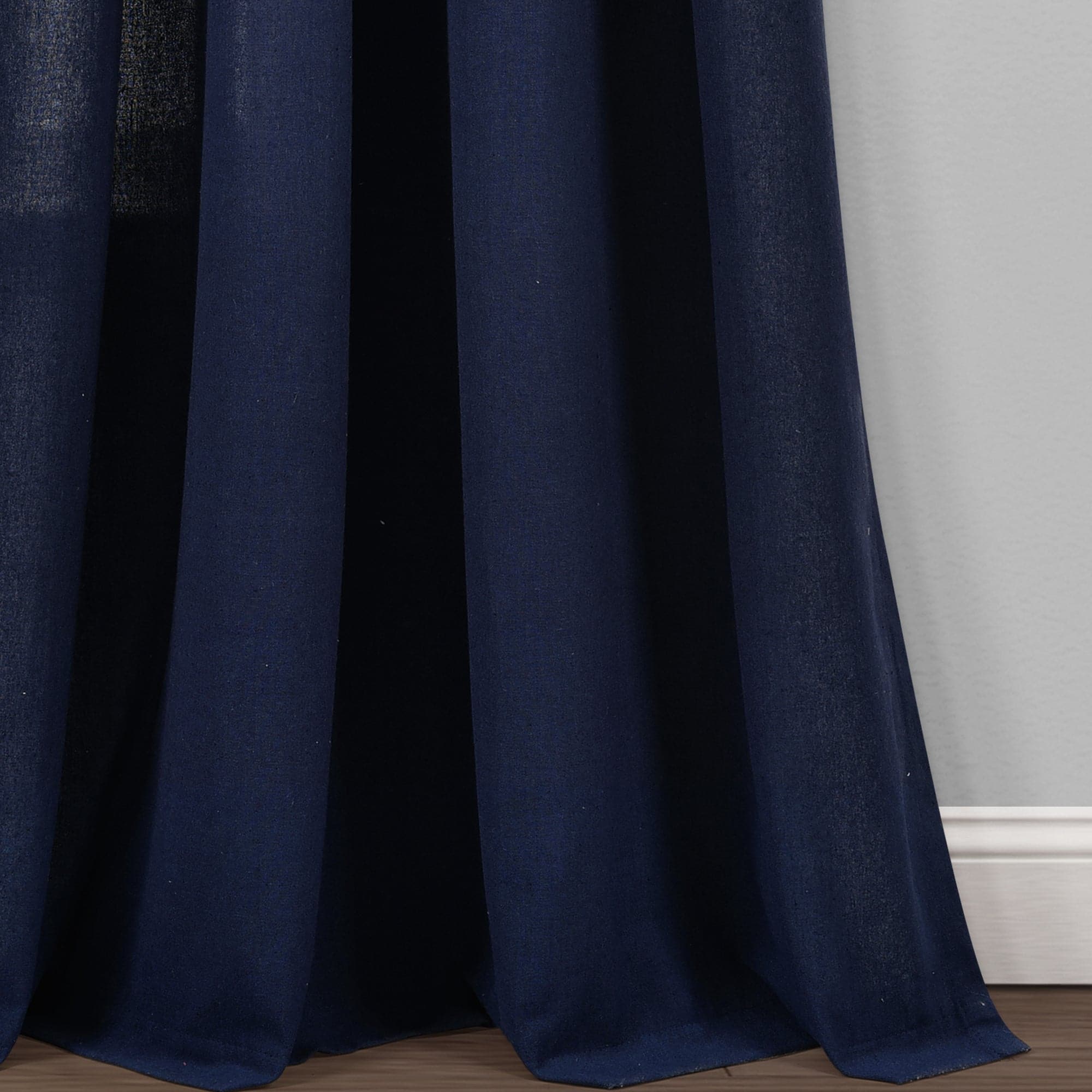 Premium Faux Linen Grommet Window Curtain Panels Set - Blackout Thermal Insulated Drapes for Living Room & Bedroom - Elegant Home Decor for Modern Houses