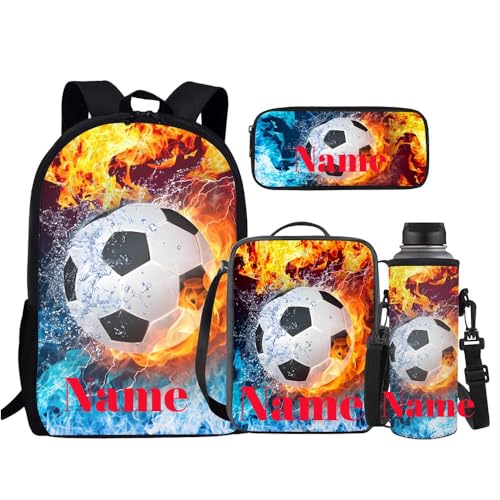 Football With Flame and Water