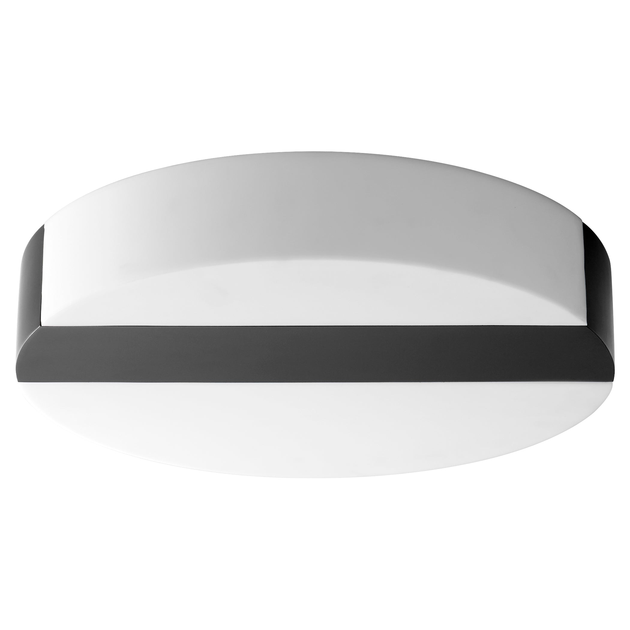 Oxygen AURORA 3 662 15 Modern Flush Mount Ceiling Light Fixture - Black | Wall or Ceiling Lighting for Living Room, Bedroom & Hallway